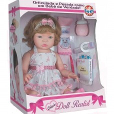 Bebê Reborn Kayla Coleção Doll Realist – Sid Nyl